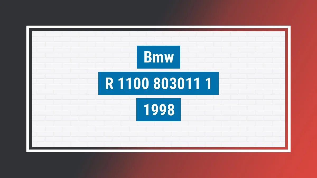Imagem ilustrativa Bmw R 1100 S 1998