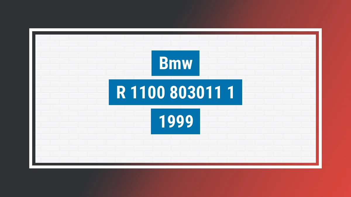 Imagem ilustrativa Bmw R 1100 S 1999