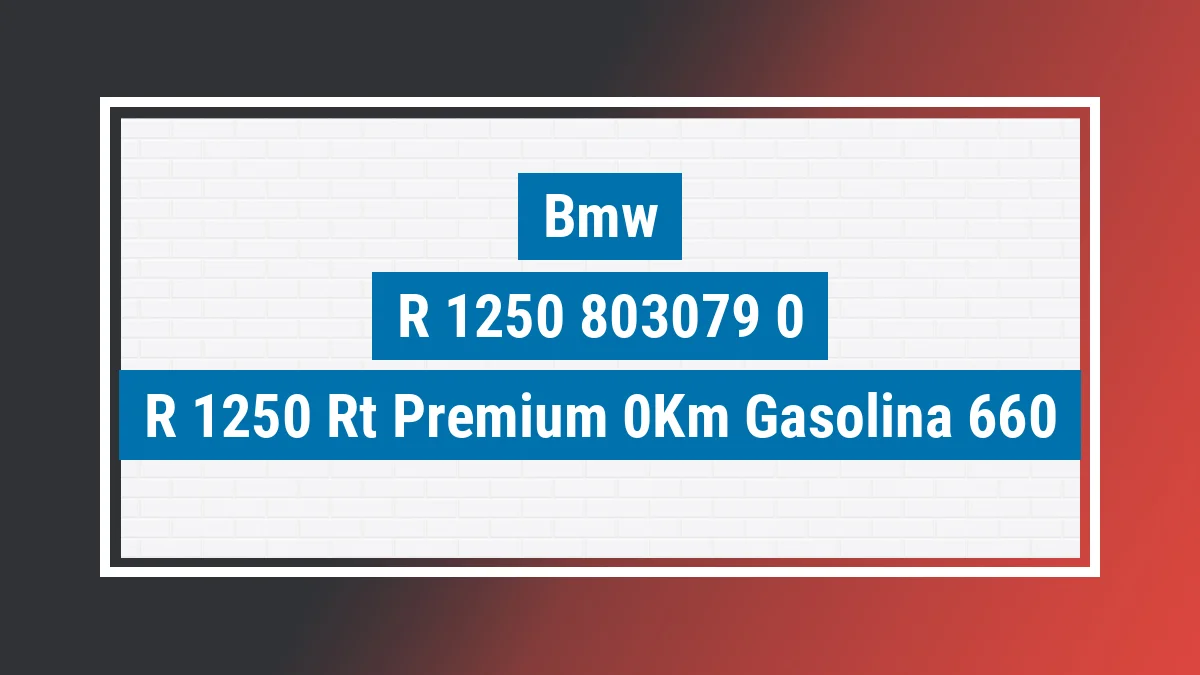 Imagem ilustrativa Bmw R 1250 Rt Premium 0km