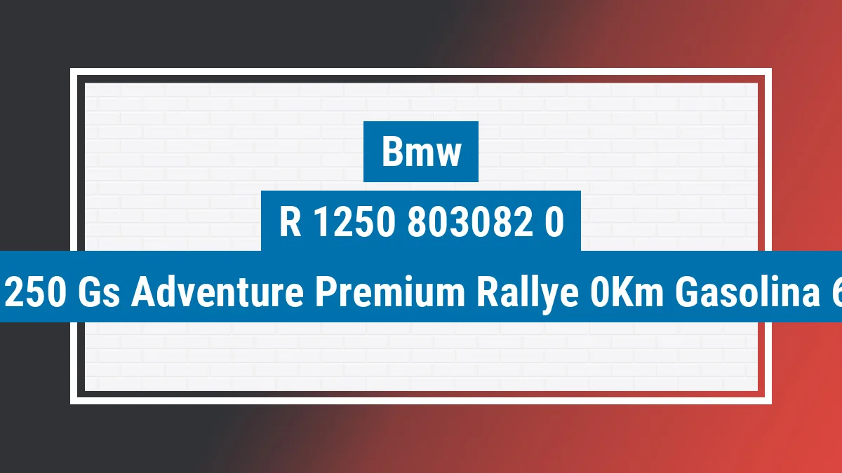 Imagem ilustrativa Bmw R 1250 Gs Adventure Premium Rallye 0km