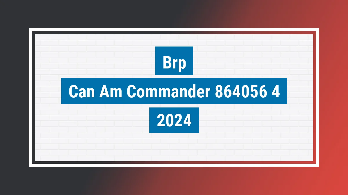 Imagem ilustrativa Brp Can-am Commander Max Dps 1000r 2024