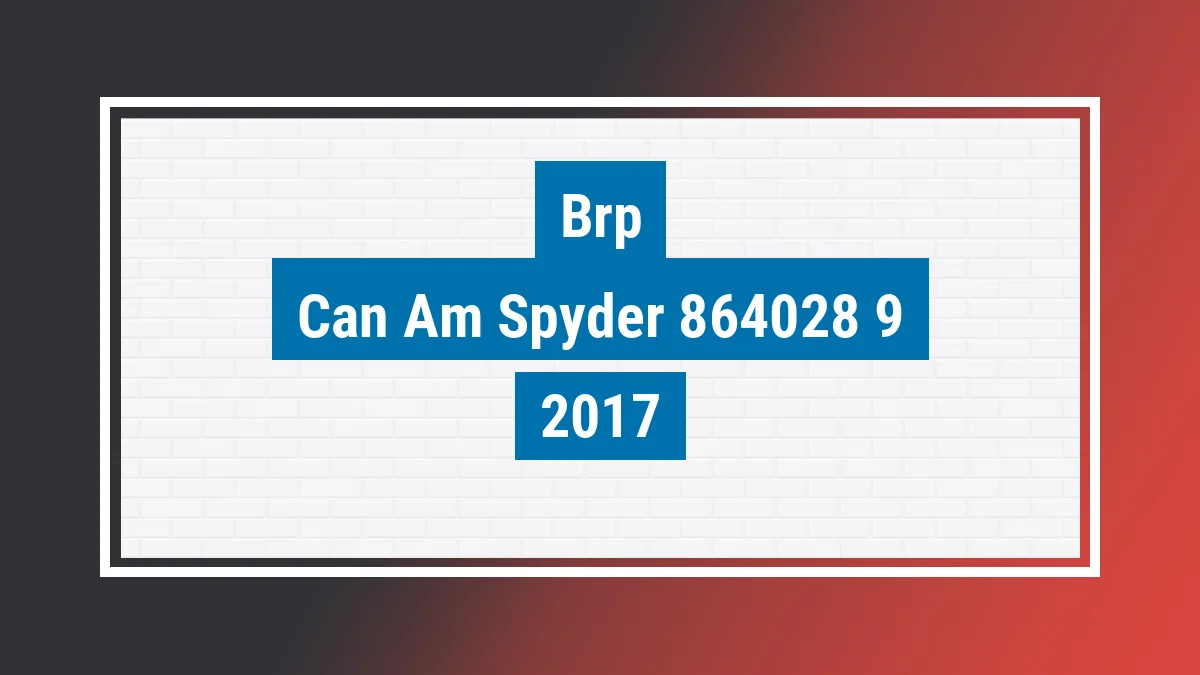 Imagem ilustrativa Brp Can-am Spyder 1330 F3-s 2017