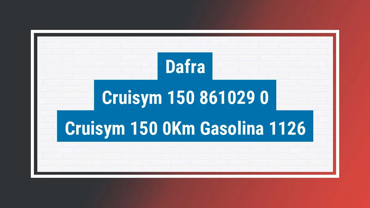 Imagem ilustrativa Dafra Cruisym 150 0km