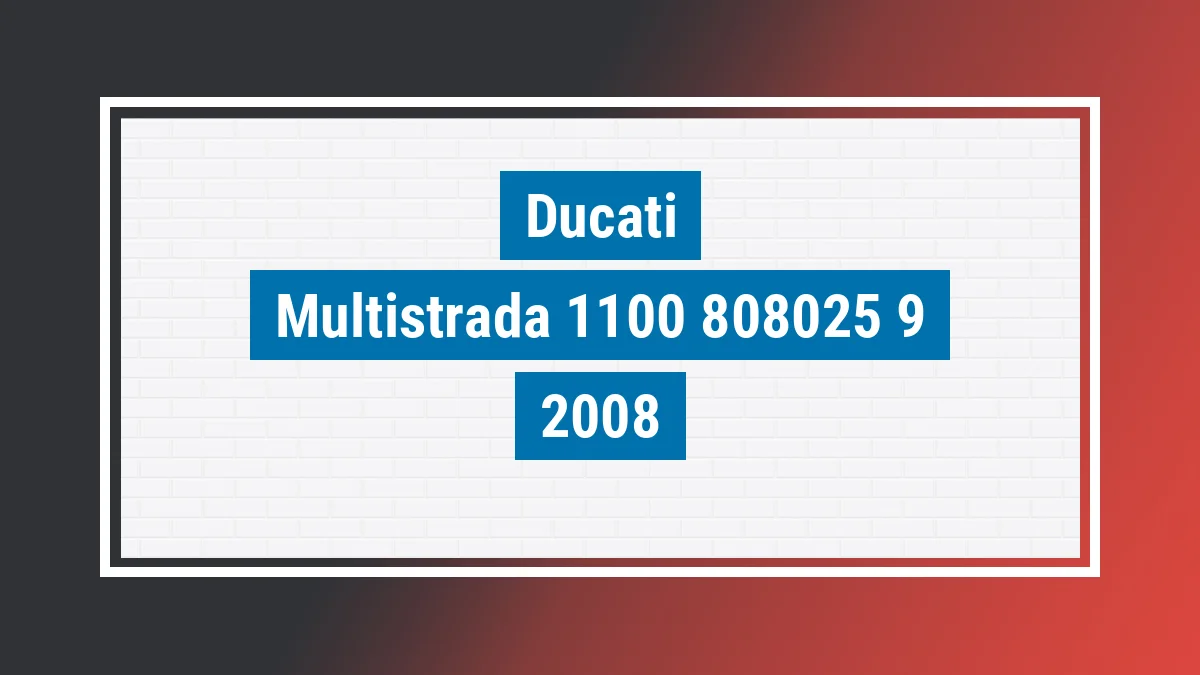 Imagem ilustrativa Ducati Multistrada 1100 1078cc 2008