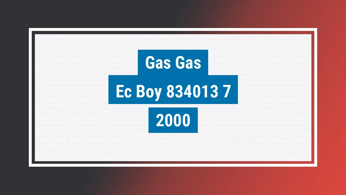 Imagem ilustrativa Gas Gas Ec Boy 50 2000