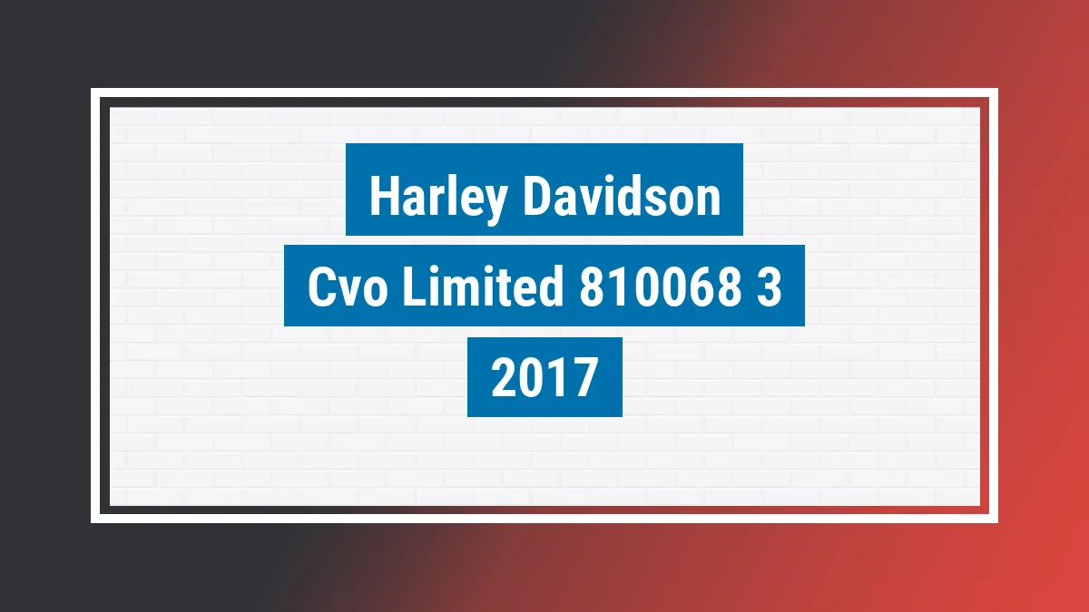 Imagem ilustrativa Harley-davidson Cvo Limited Flhtkse 2017