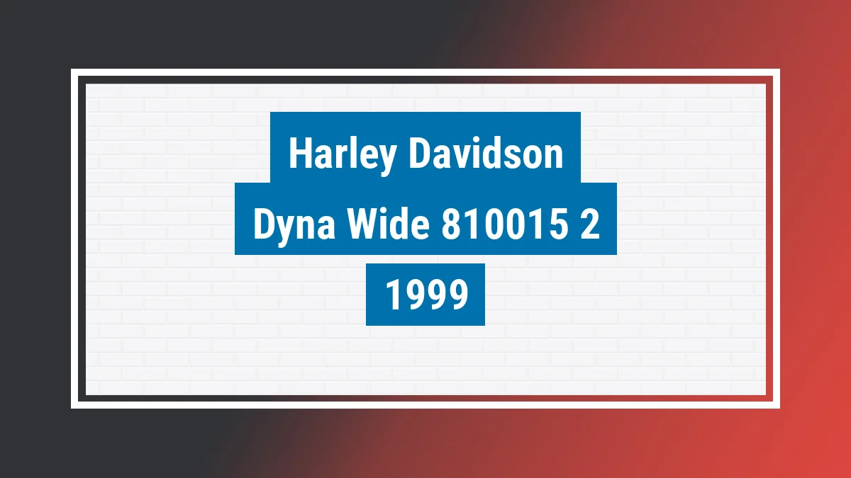 Imagem ilustrativa Harley-davidson Dyna Wide Glide 1999