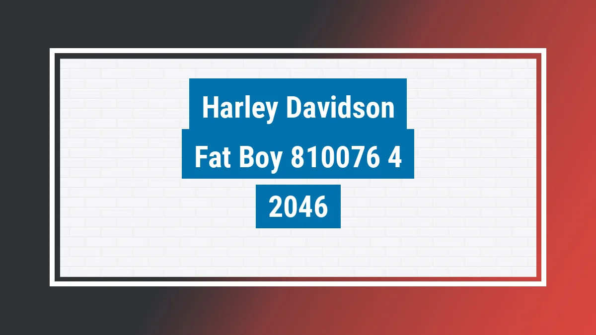 Imagem ilustrativa Harley-davidson Fat Boy Flfbs 0km