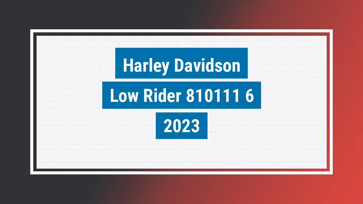 Imagem ilustrativa Harley-davidson Low Rider St Fxlrst 2023