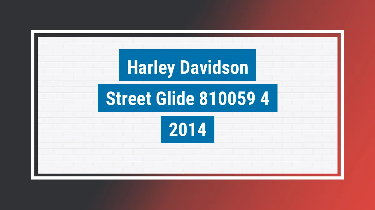 Imagem ilustrativa Harley-davidson Street Glide Flhx 2014