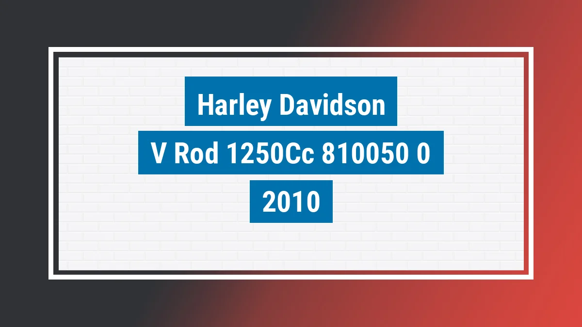 Imagem ilustrativa Harley-davidson V-rod 1250cc Muscle Vrscf 2010