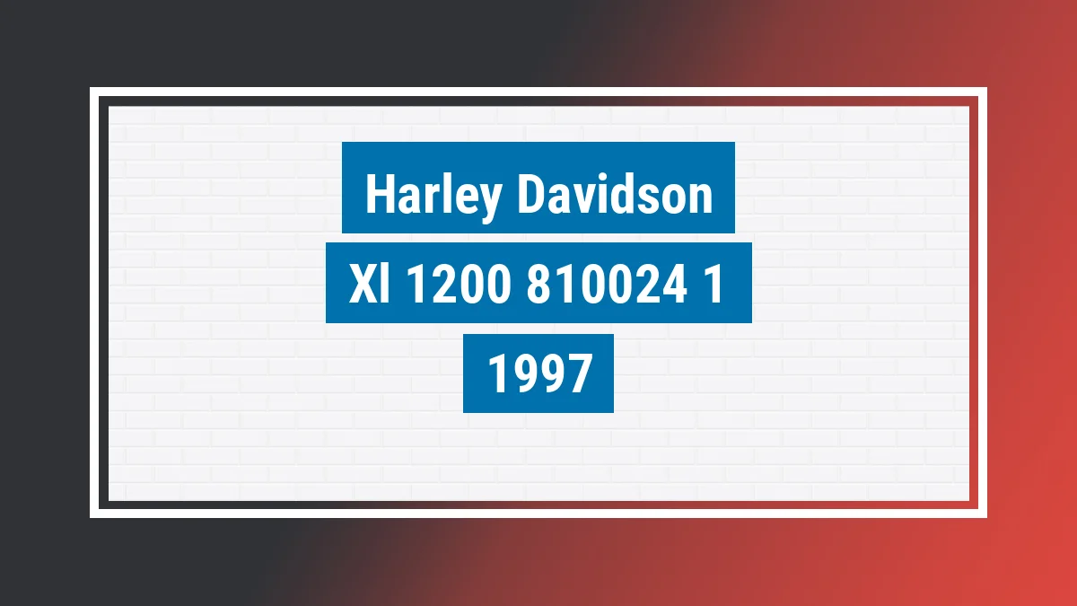 Imagem ilustrativa Harley-davidson Xl 1200 Custom 1997