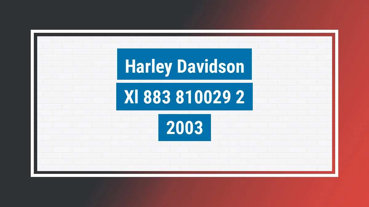 Imagem ilustrativa Harley-davidson Xl 883 Std Low 2003