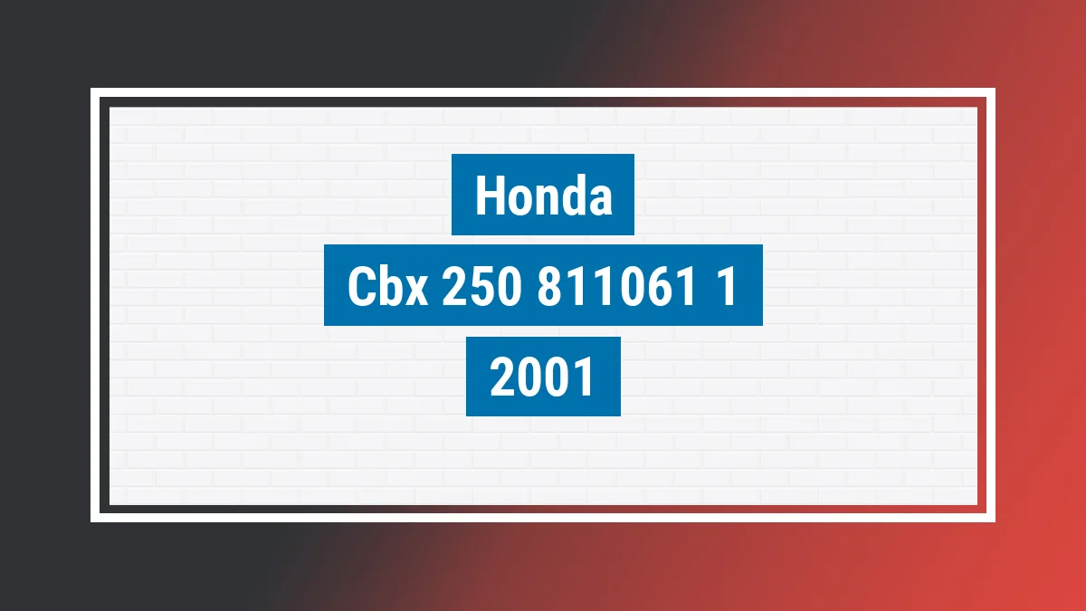 Imagem ilustrativa Honda Cbx 250 Twister 2001