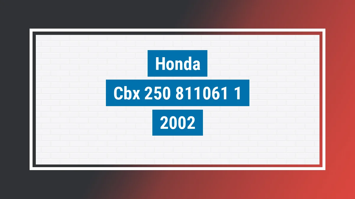 Imagem ilustrativa Honda Cbx 250 Twister 2002
