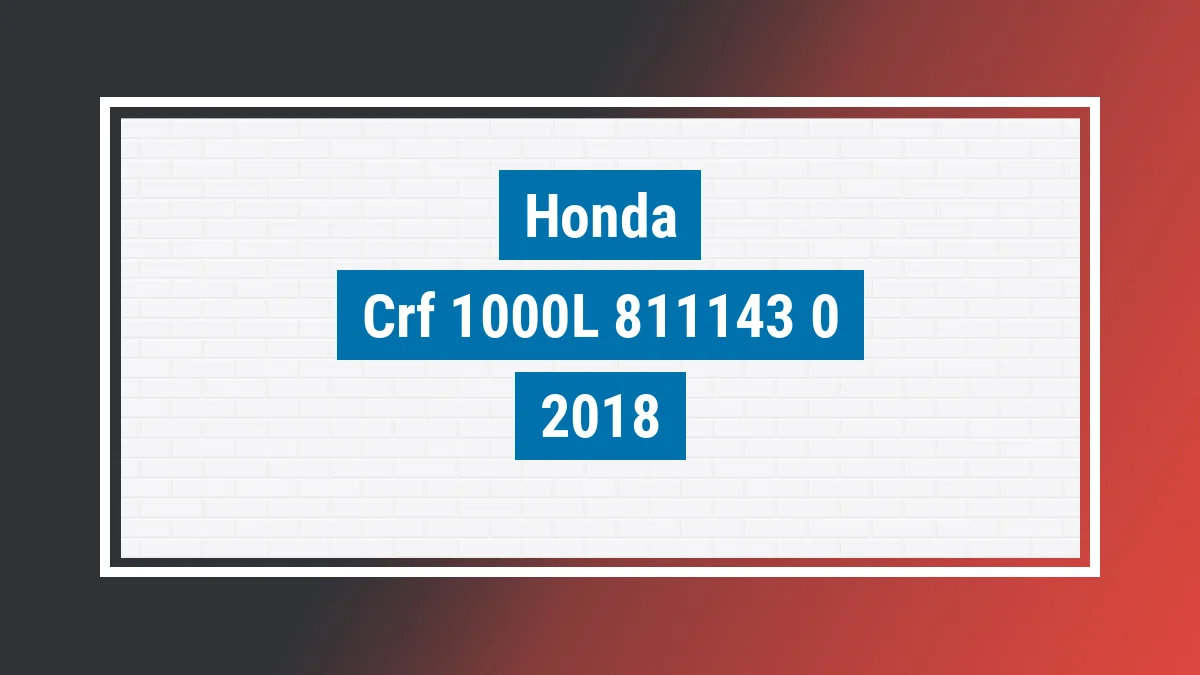 Imagem ilustrativa Honda Crf 1000l Africa Twin 2018