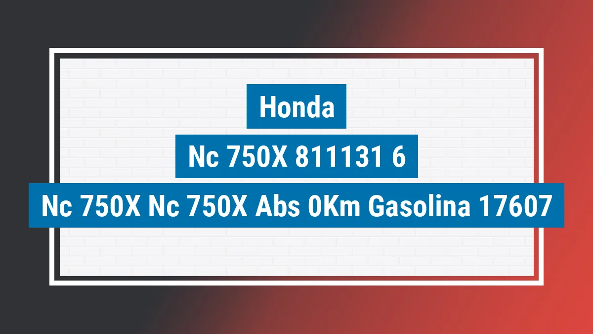 Imagem ilustrativa Honda Nc 750x nc 750x Abs 0km