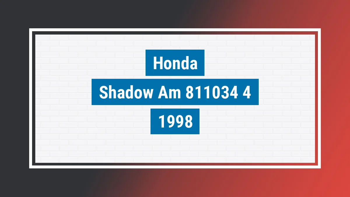 Imagem ilustrativa Honda Shadow Am 750 1998