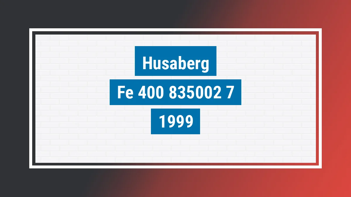 Imagem ilustrativa Husaberg Fe 400 400cc 1999