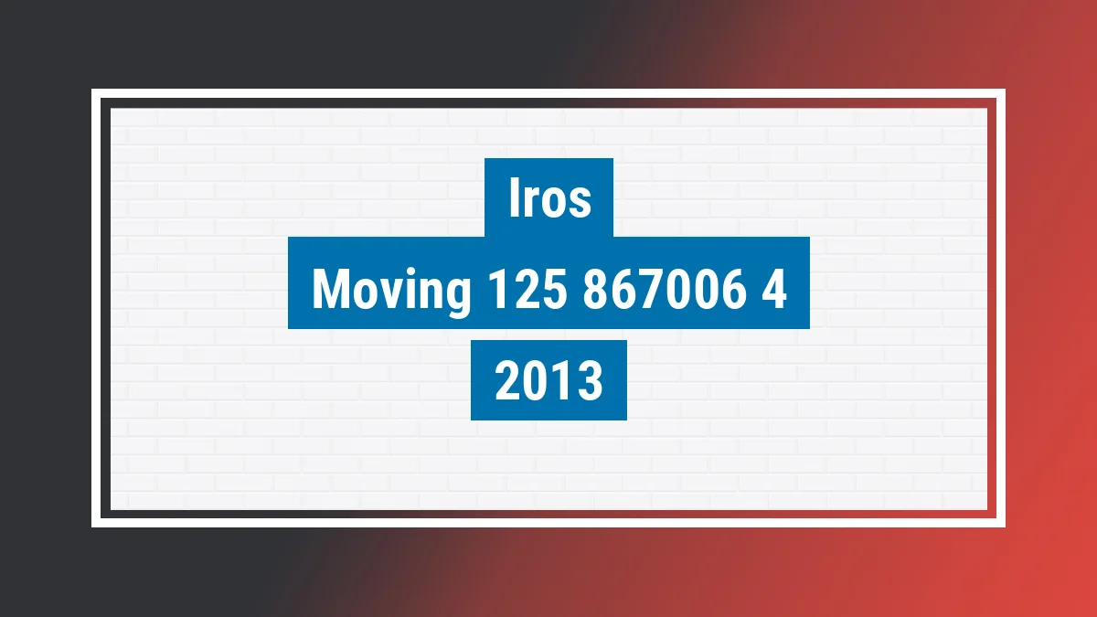 Imagem ilustrativa Iros Moving 125 Es 2013