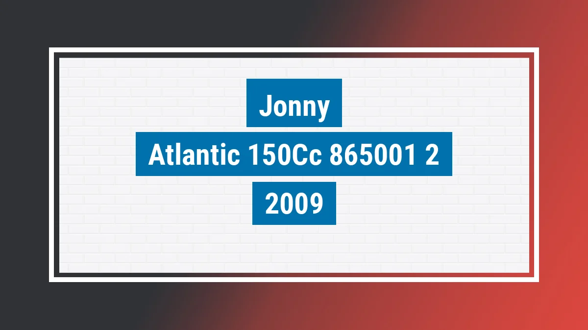Imagem ilustrativa Jonny Atlantic 150cc 2009