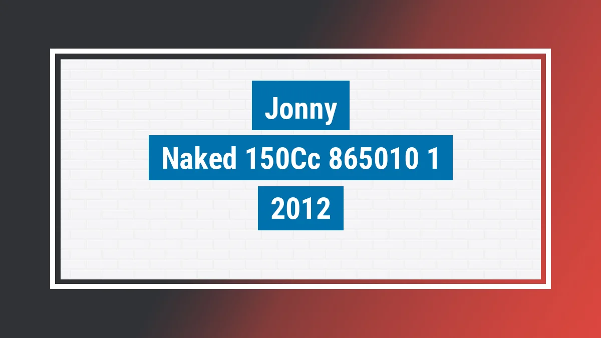 Imagem ilustrativa Jonny Naked 150cc 2012