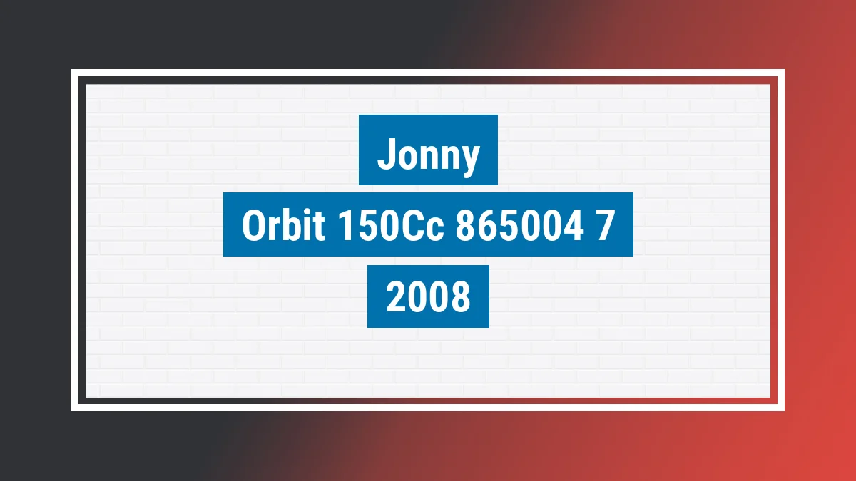 Imagem ilustrativa Jonny Orbit 150cc 2008