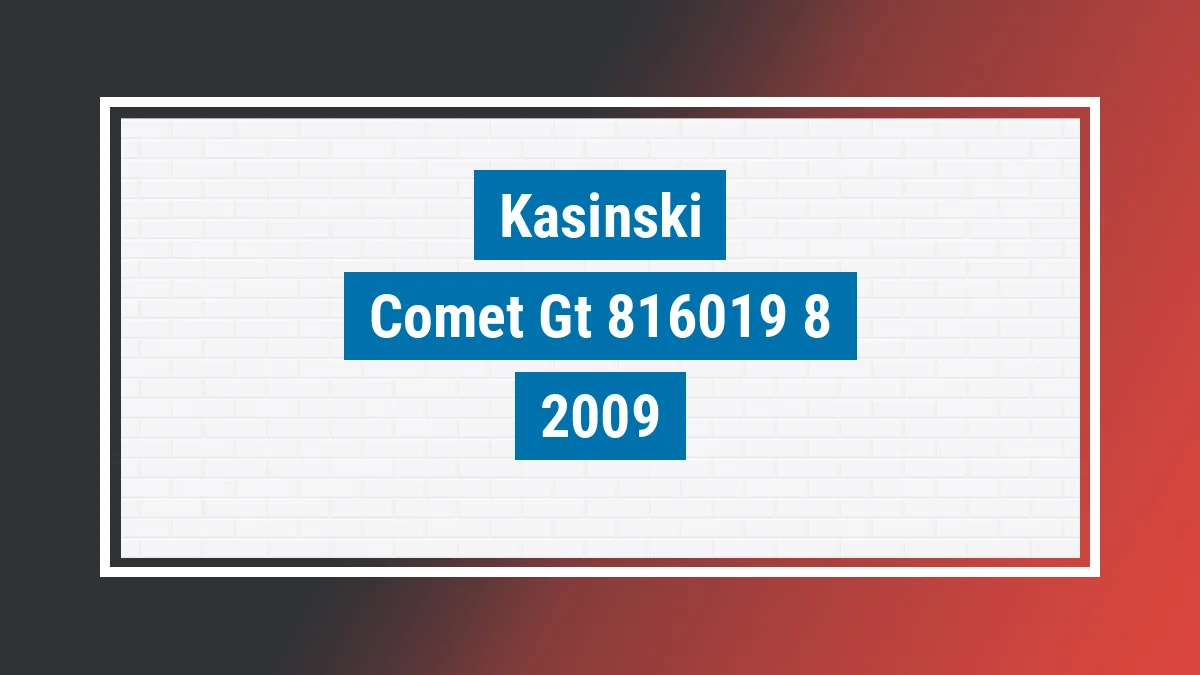 Imagem ilustrativa Kasinski Comet Gt 650r V2power 2009