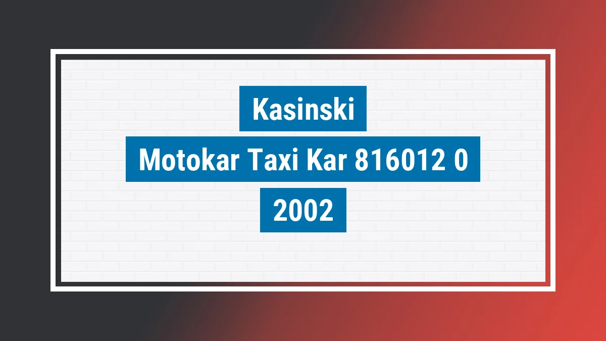Imagem ilustrativa Kasinski Motokar Taxi-kar 174cc (4 Pessoas) 2002