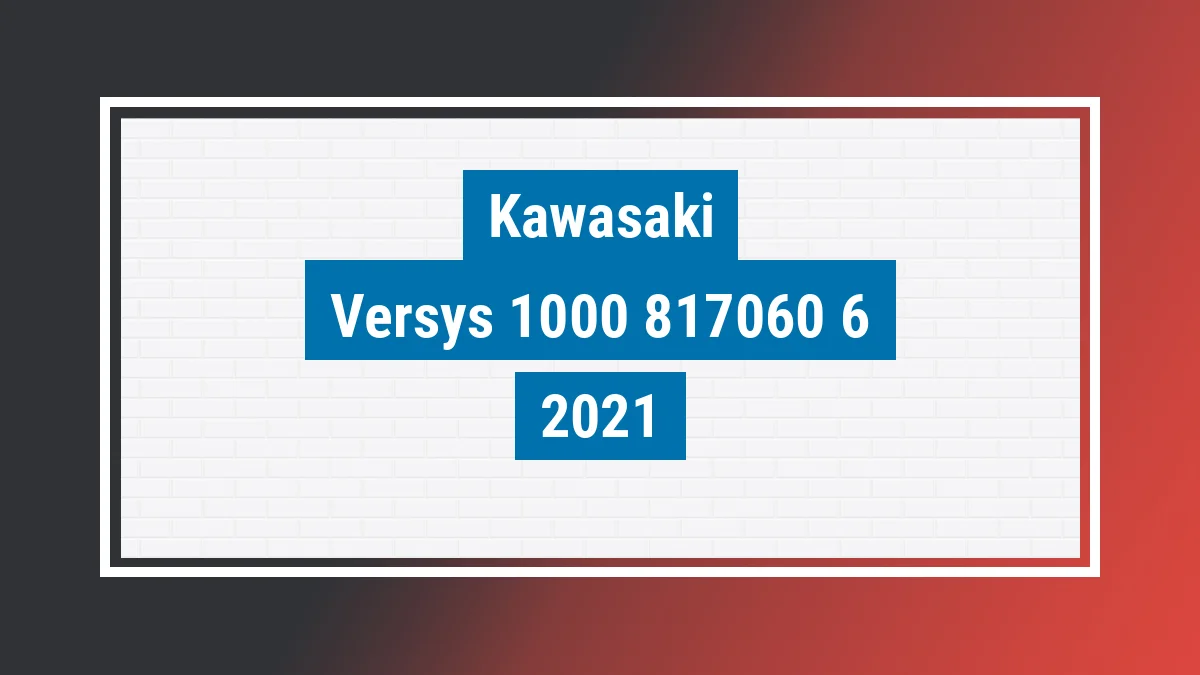 Imagem ilustrativa Kawasaki Versys 1000 Grand Tourer 2021