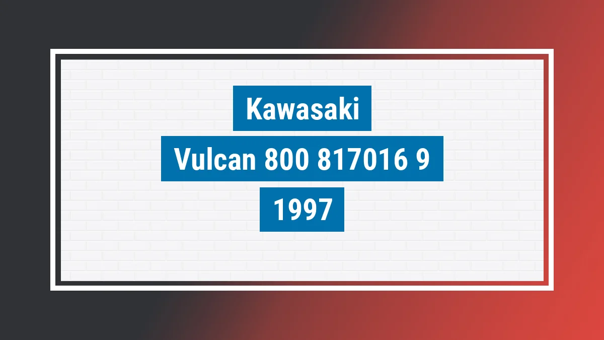 Imagem ilustrativa Kawasaki Vulcan 800 Classic 1997