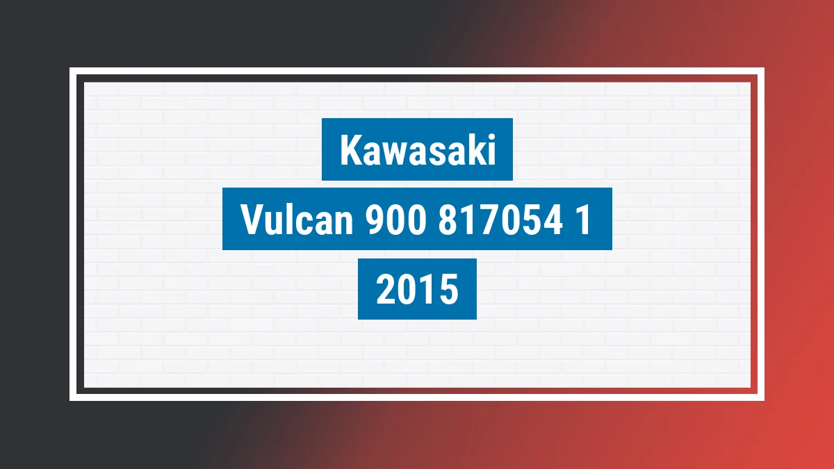 Imagem ilustrativa Kawasaki Vulcan 900 Classic Lt 2015