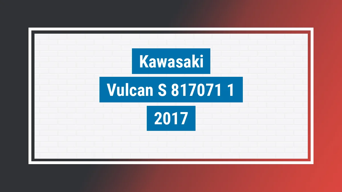 Imagem ilustrativa Kawasaki Vulcan S 650 Special Edition 2017