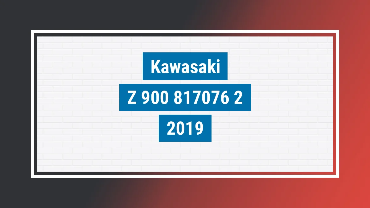 Imagem ilustrativa Kawasaki Z 900 Rs 2019