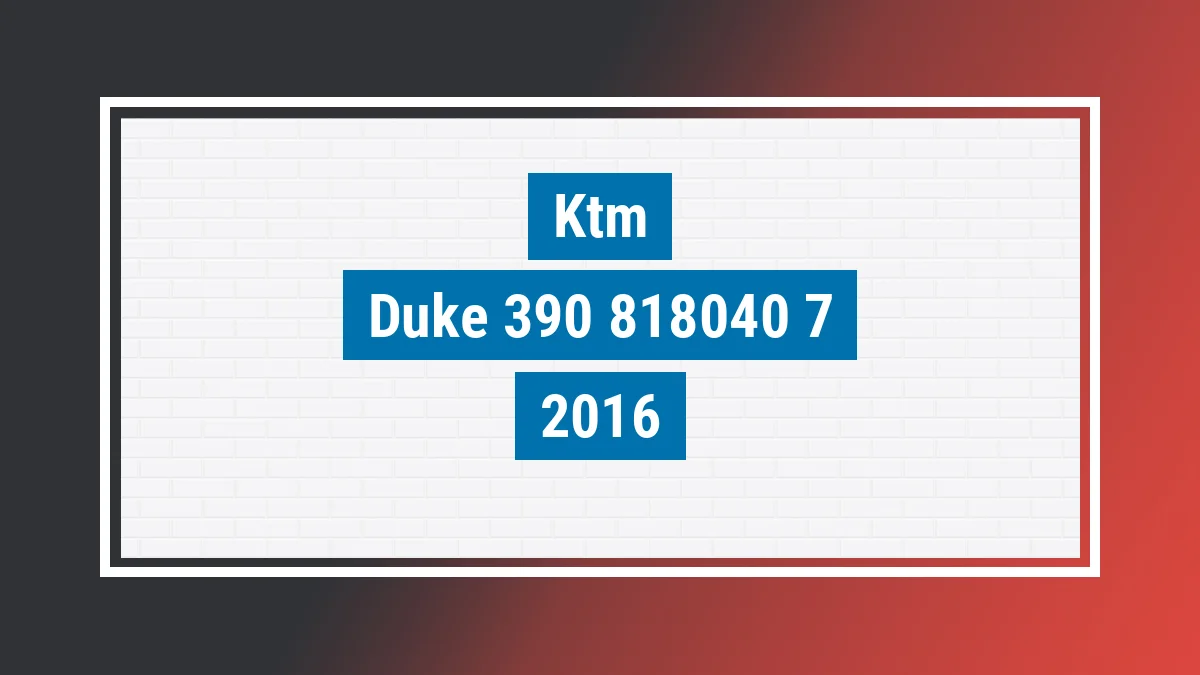 Imagem ilustrativa Ktm Duke 390 2016