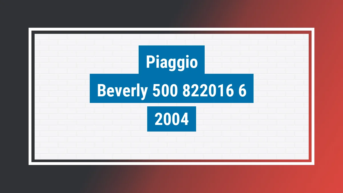 Imagem ilustrativa Piaggio Beverly 500 460cc 2004