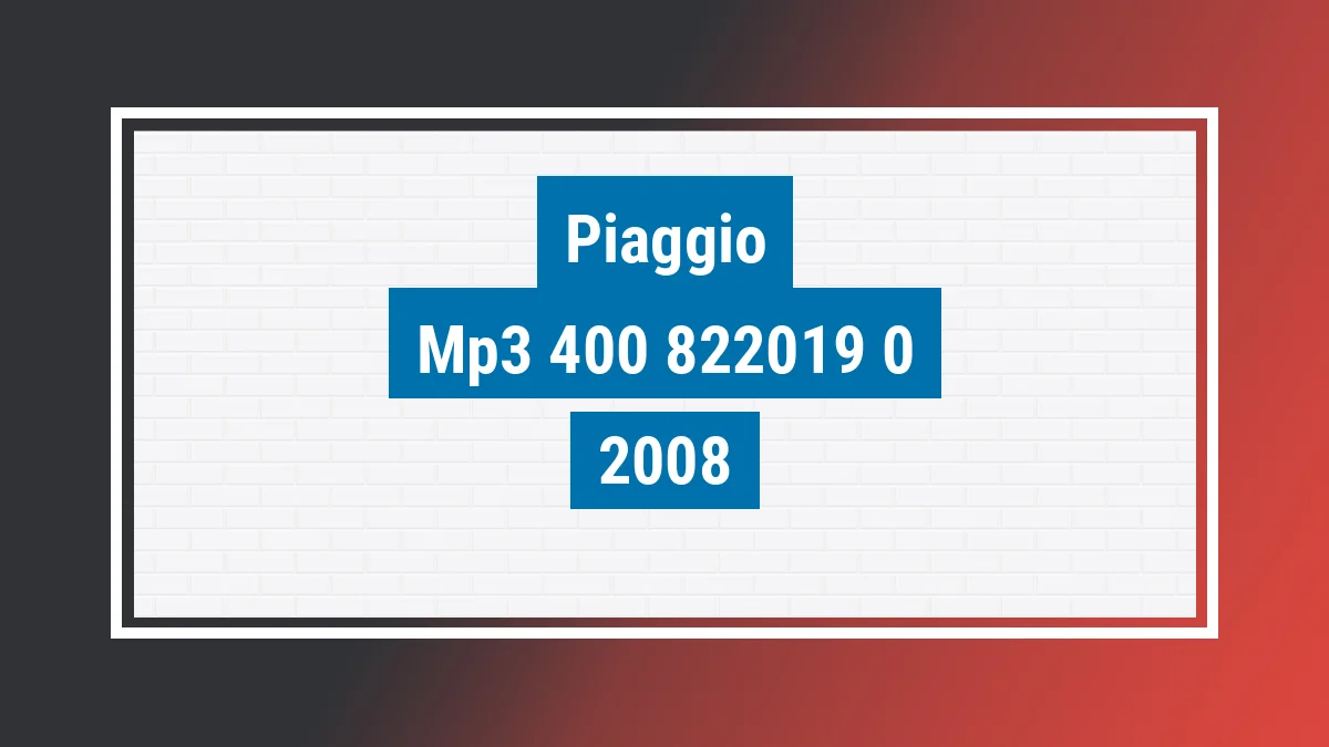 Imagem ilustrativa Piaggio Mp3 400 398cc 2008