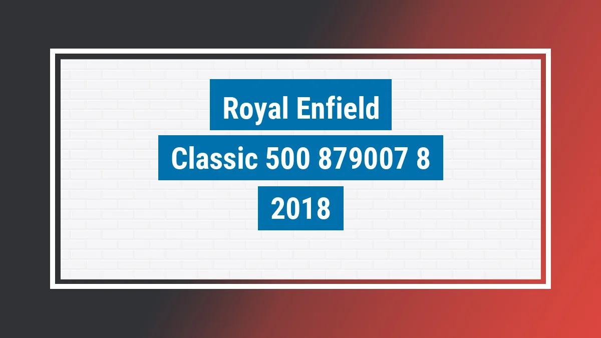 Imagem ilustrativa Royal Enfield Classic 500 Efi 2018