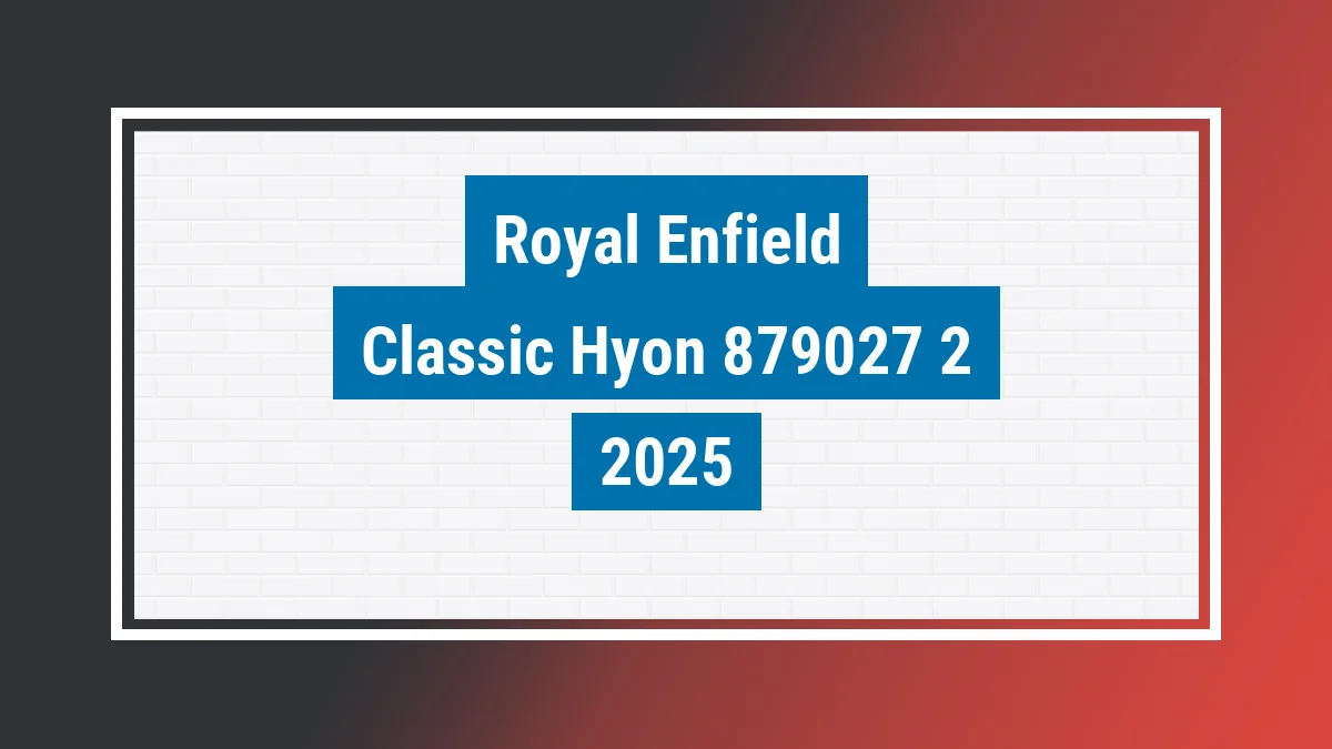 Imagem ilustrativa Royal Enfield Classic Hyon 350cc Abs 2025