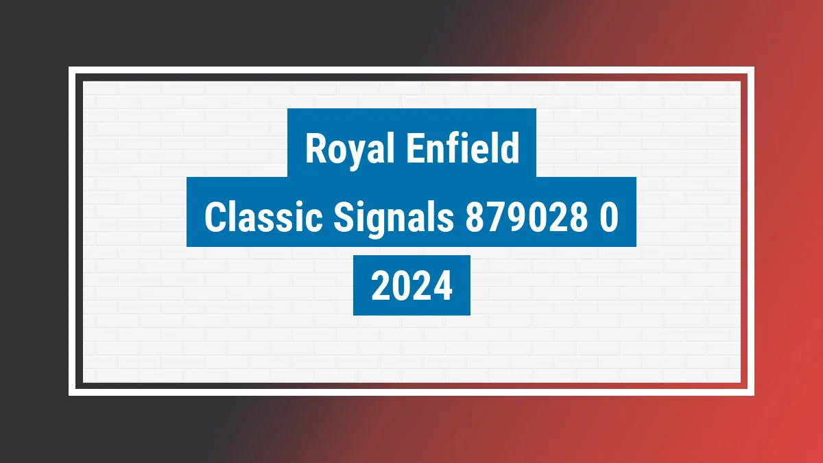Imagem ilustrativa Royal Enfield Classic Signals 350cc Abs 2024