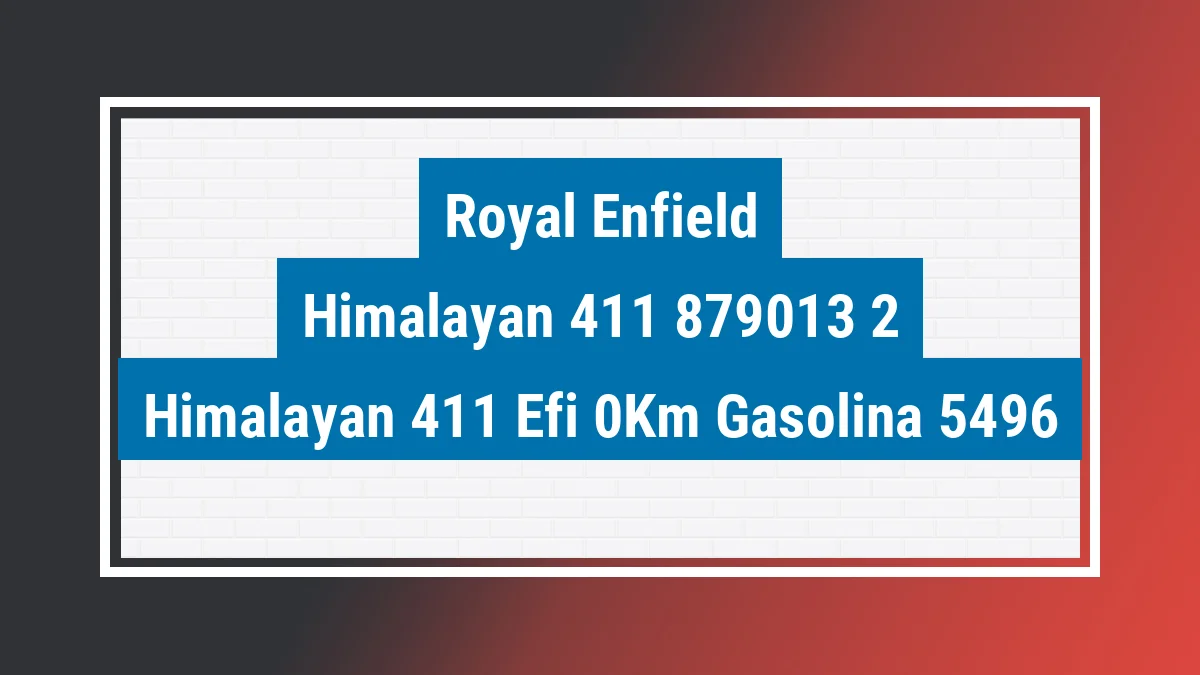 Imagem ilustrativa Royal Enfield Himalayan 411 Efi 0km
