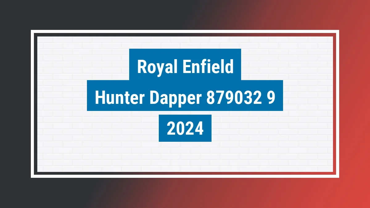 Imagem ilustrativa Royal Enfield Hunter Dapper 350cc Abs 2024