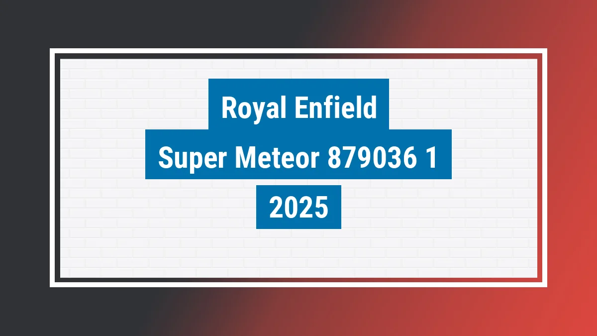 Imagem ilustrativa Royal Enfield Super Meteor Celestial 650cc Abs 2025