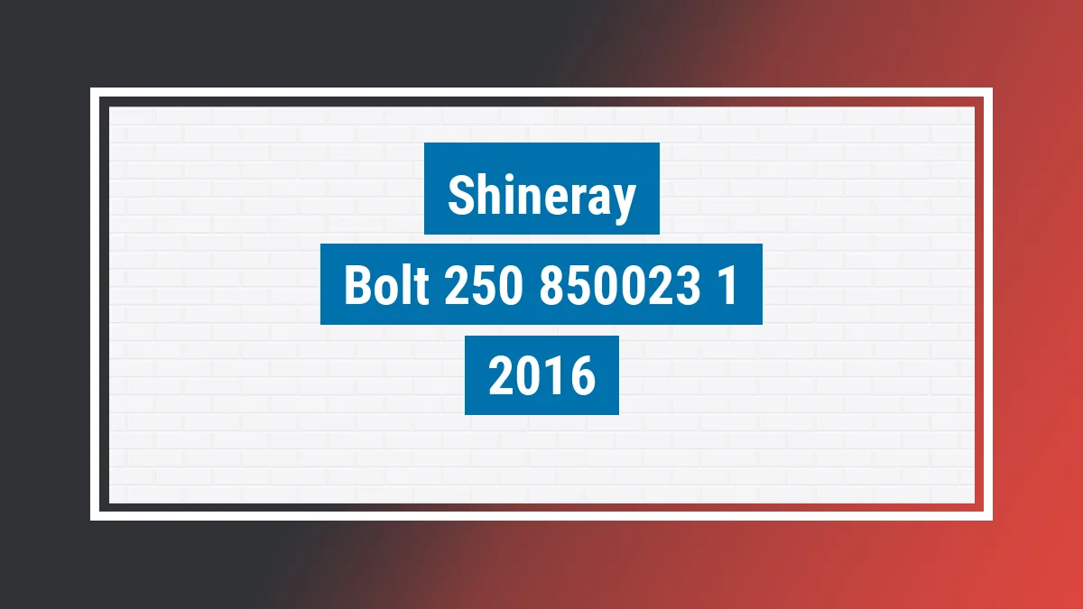 Imagem ilustrativa Shineray Bolt 250 2016
