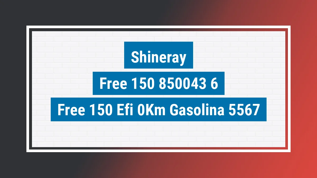 Imagem ilustrativa Shineray Free 150 Efi 0km