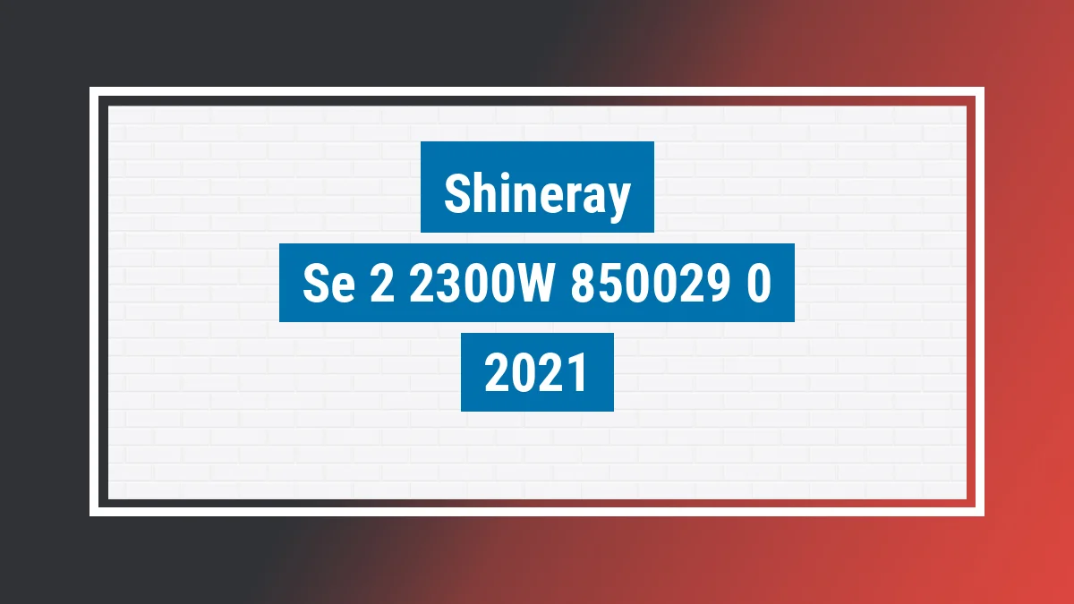 Imagem ilustrativa Shineray Se-2 2300w (elétrica) 2021