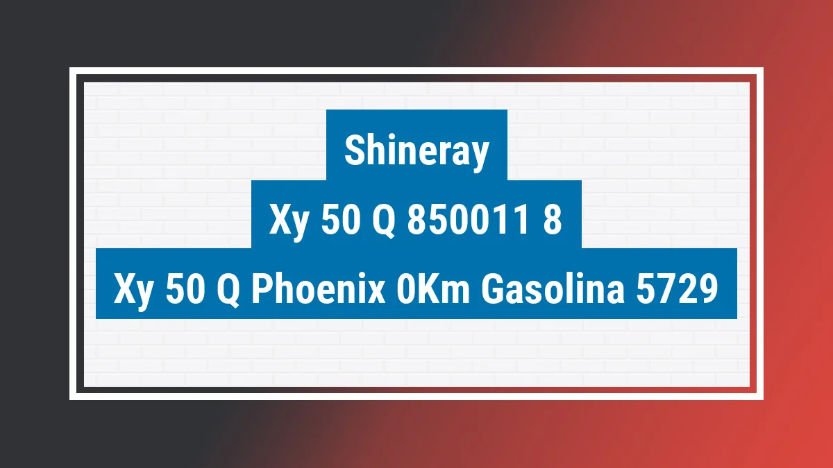 Imagem ilustrativa Shineray Xy 50-q Phoenix 0km