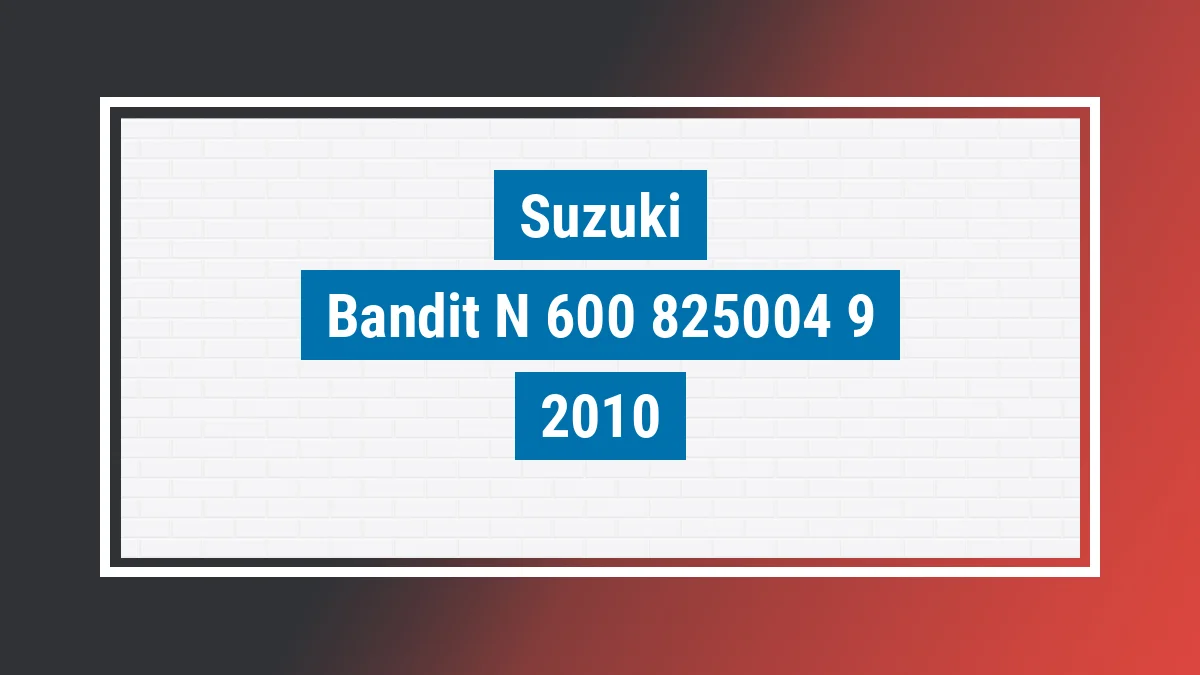 Imagem ilustrativa Suzuki Bandit N-600 650 2010