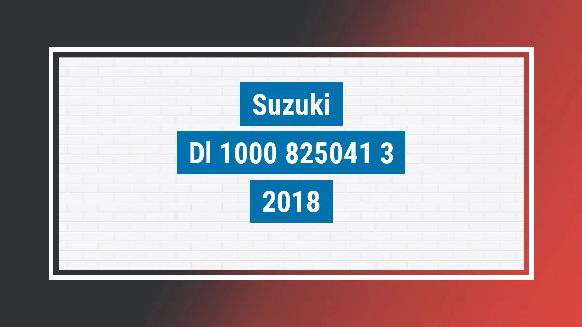 Imagem ilustrativa Suzuki Dl 1000 V-strom 2018