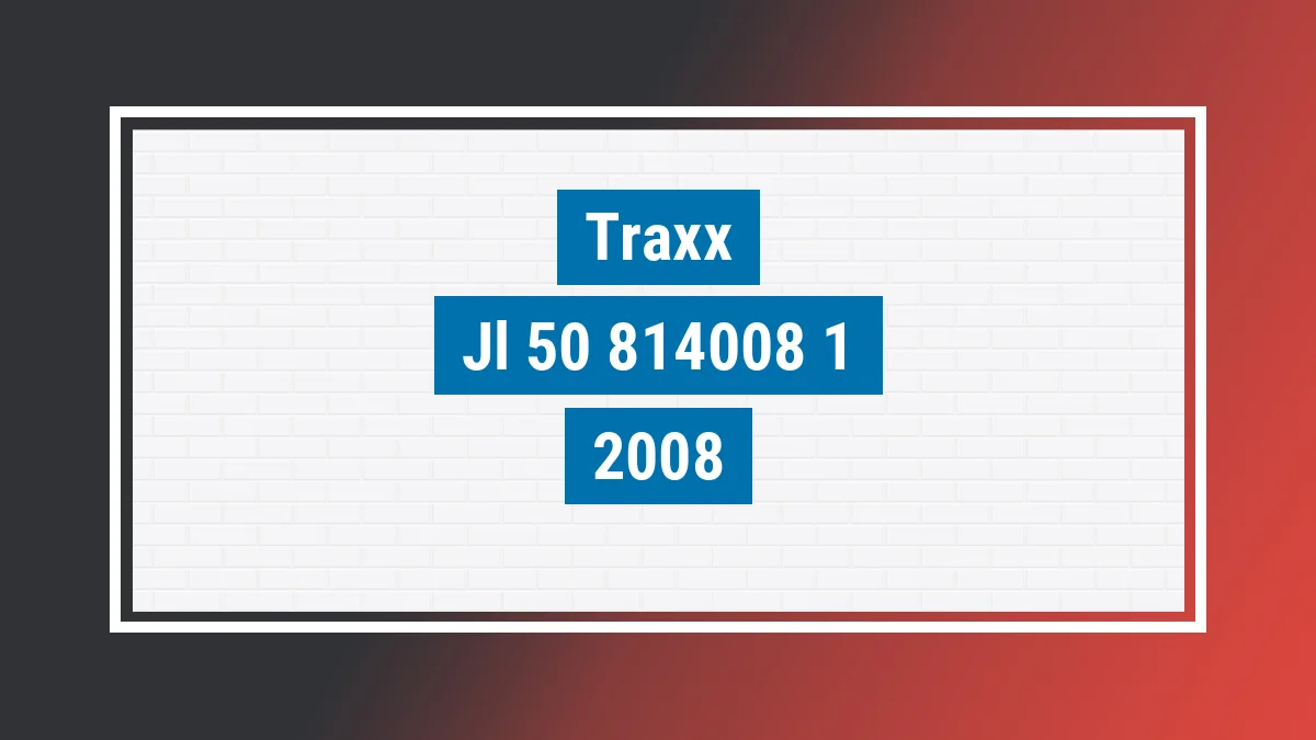 Imagem ilustrativa Traxx Jl 50 Q-2 Star 2008